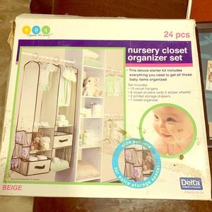 Baby closet organizer